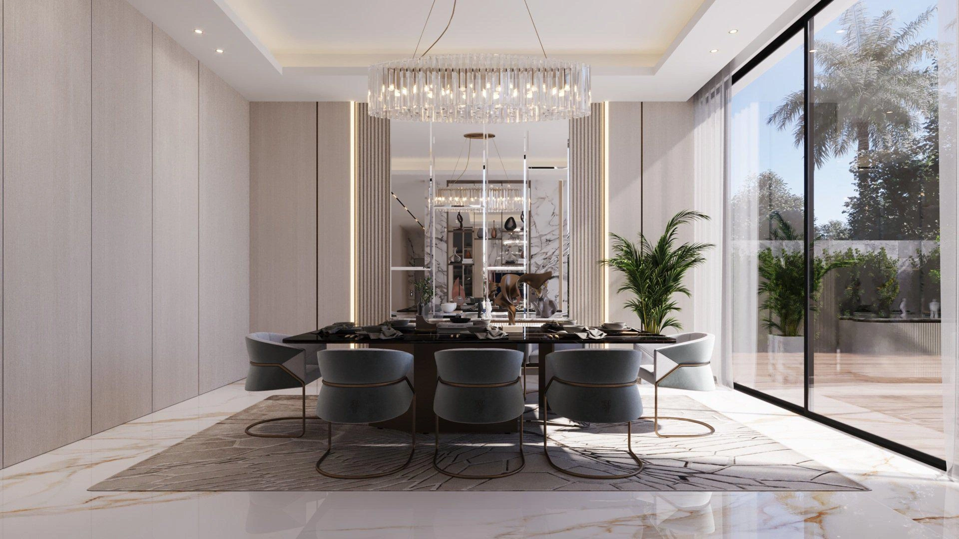 Jacob & Co. Beachfront Living 别墅,阿联酋 · 阿布扎比