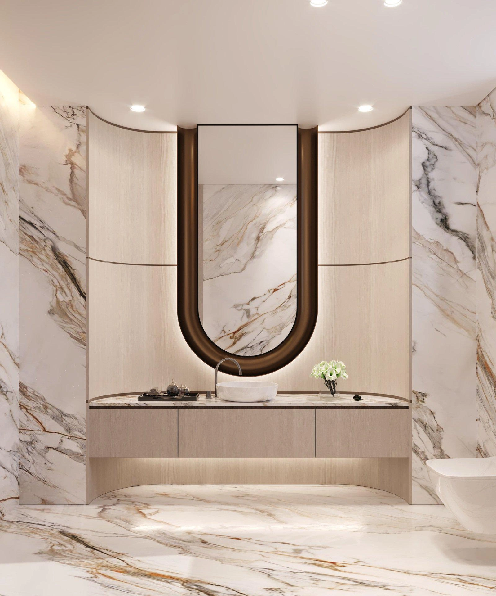 Jacob & Co. Beachfront Living 别墅,阿联酋 · 阿布扎比