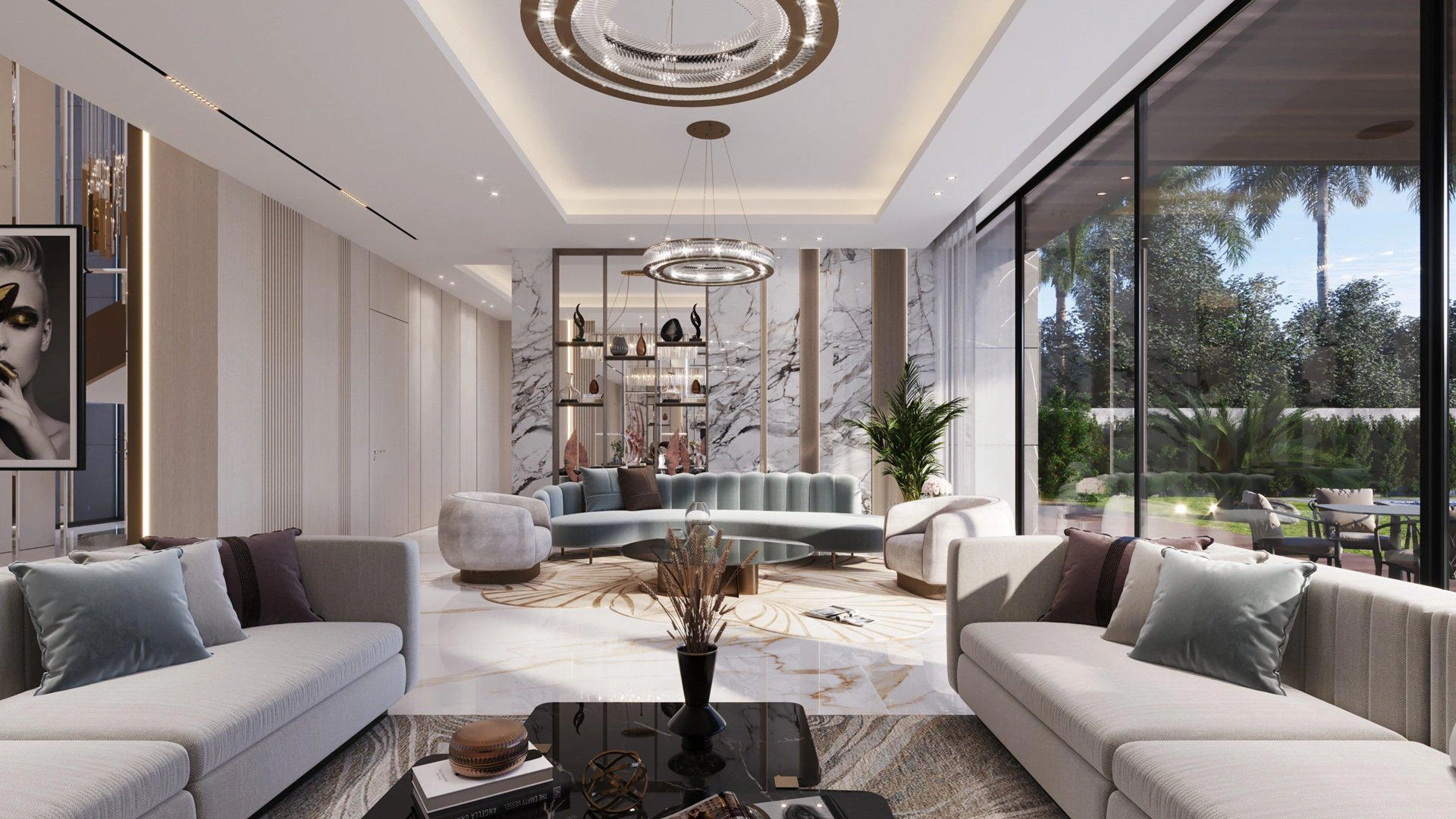 Jacob & Co. Beachfront Living 别墅,阿联酋 · 阿布扎比