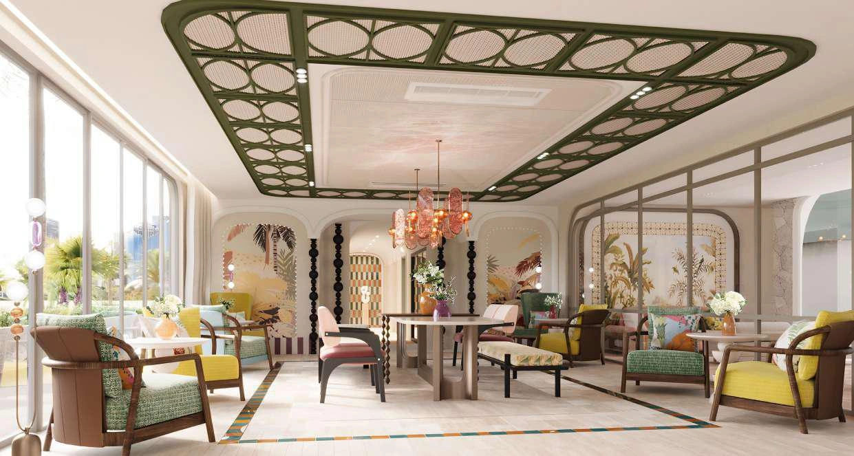 Apartments in a modern residential complex in Phuket, Thailand