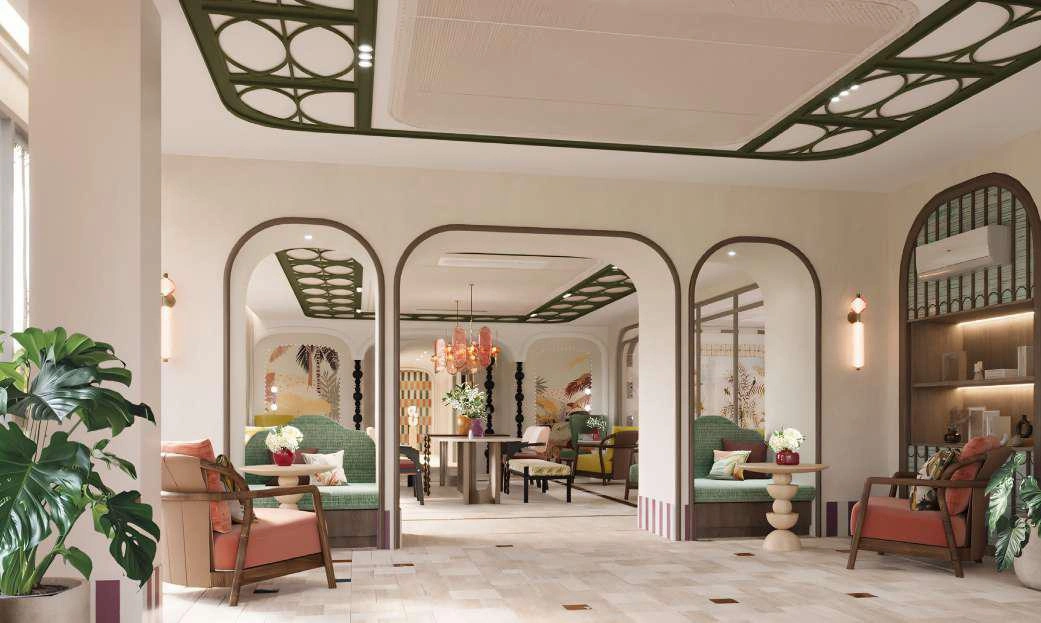 Apartments in a modern residential complex in Phuket, Thailand