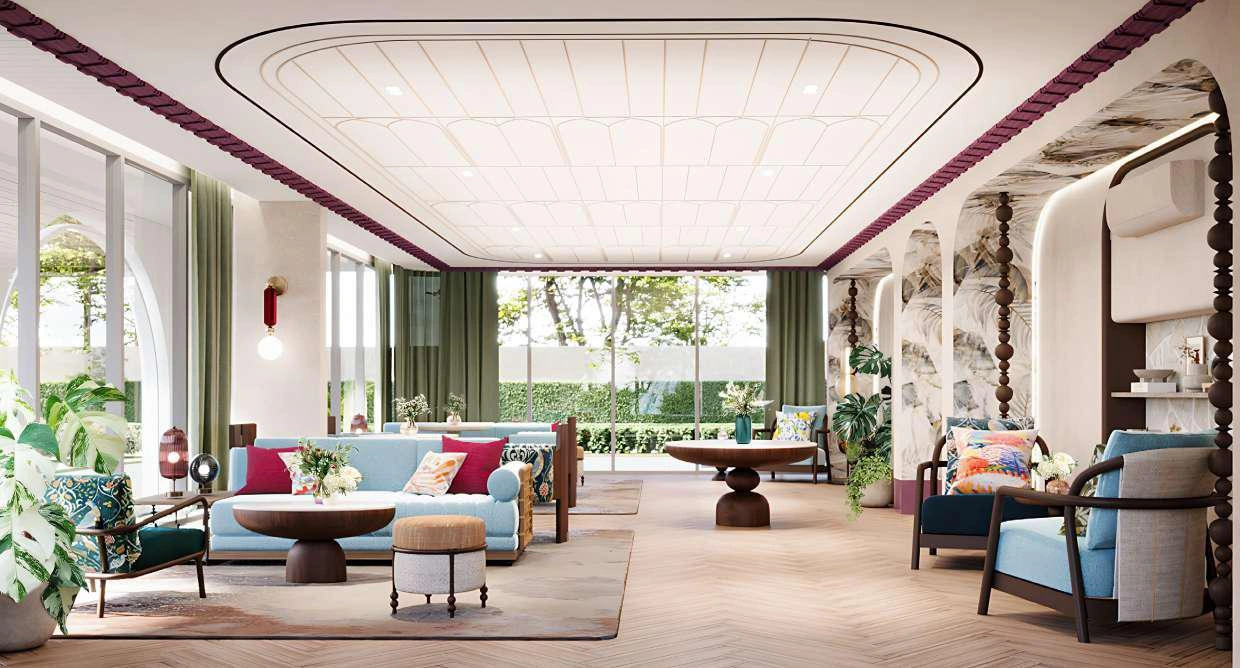 Apartments in a modern residential complex in Phuket, Thailand