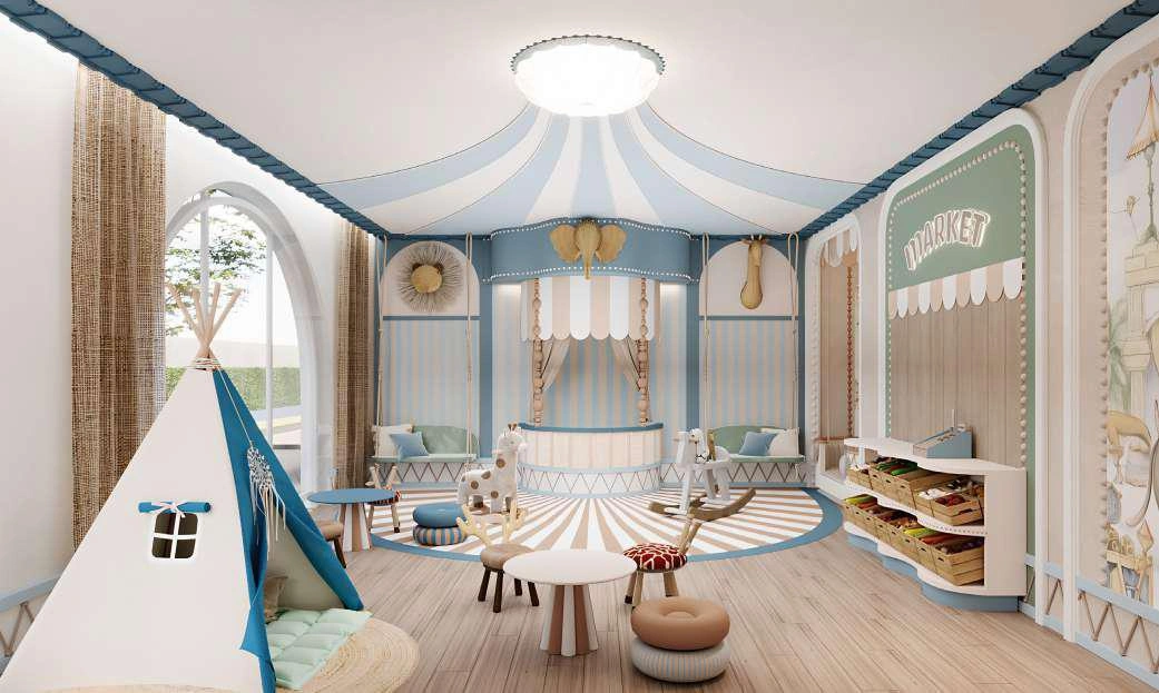 Apartments in a modern residential complex in Phuket, Thailand