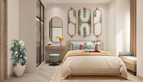 Apartments in a modern residential complex in Phuket, Thailand