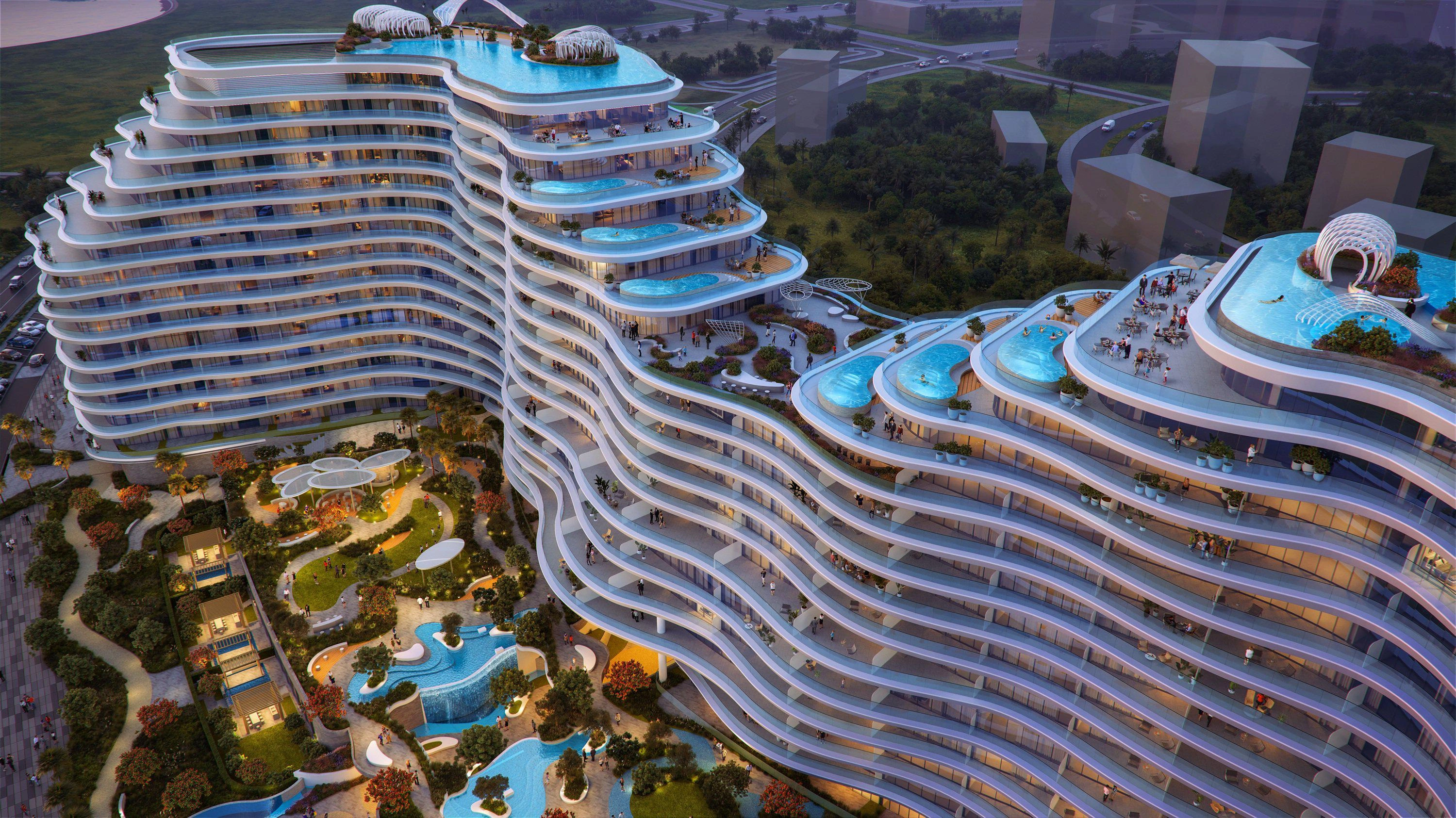 La Mazzoni अपार्टमेंट्स — रास अल-खैमा, संयुक्त अरब अमीरात