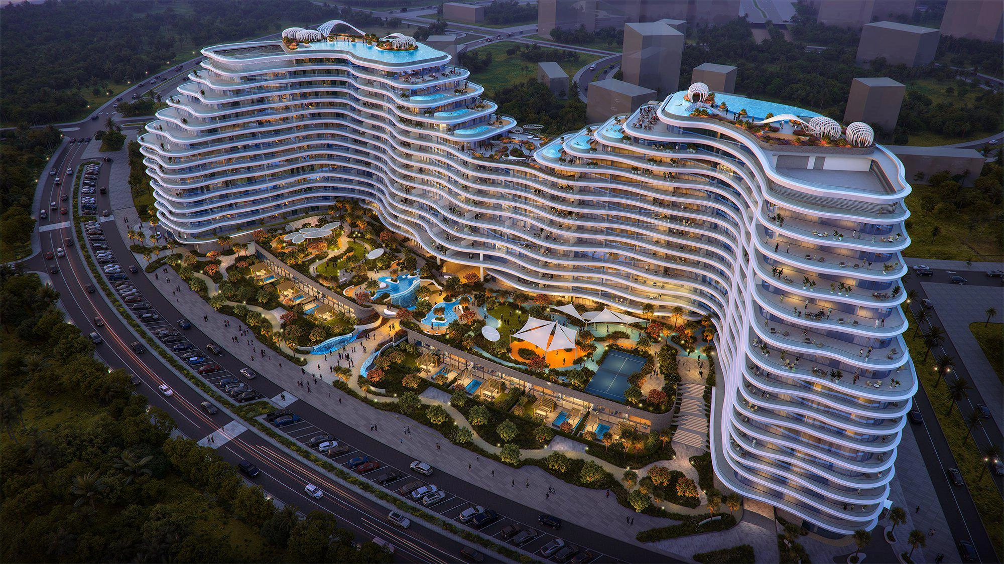 La Mazzoni अपार्टमेंट्स — रास अल-खैमा, संयुक्त अरब अमीरात