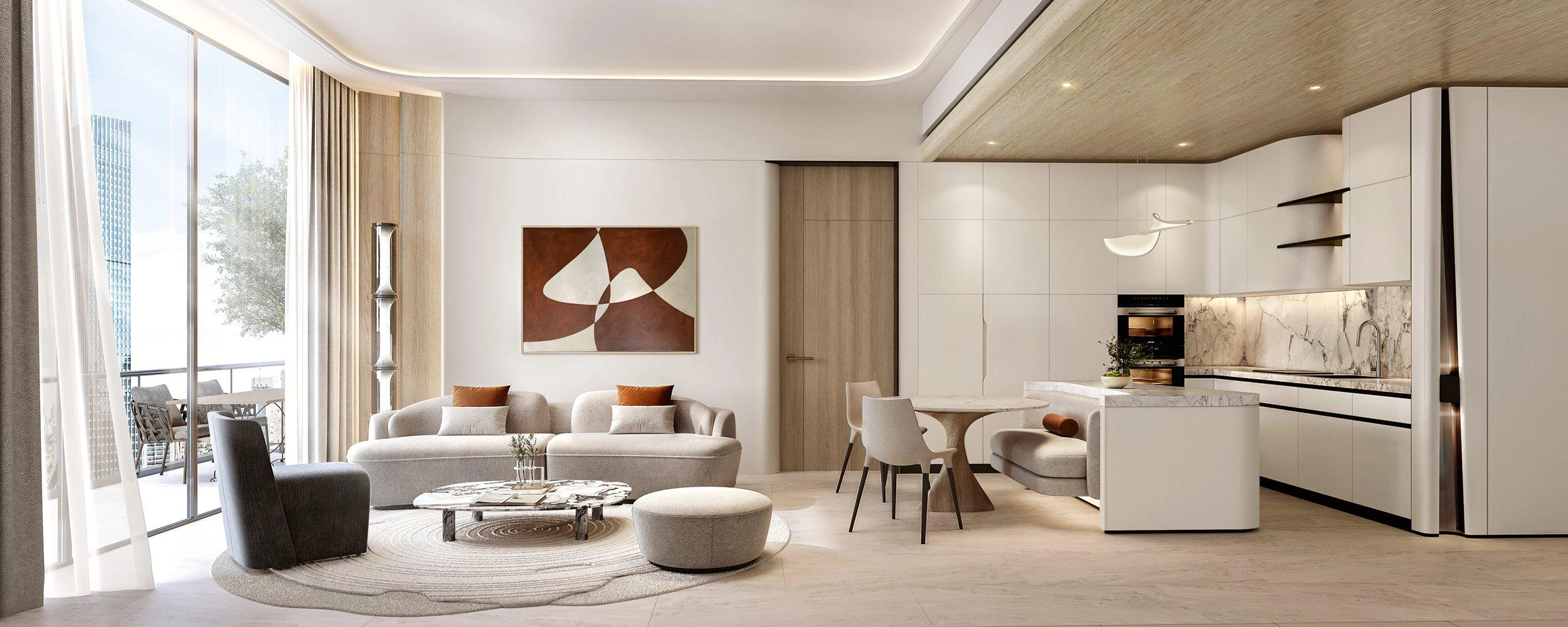 La Mazzoni अपार्टमेंट्स — रास अल-खैमा, संयुक्त अरब अमीरात