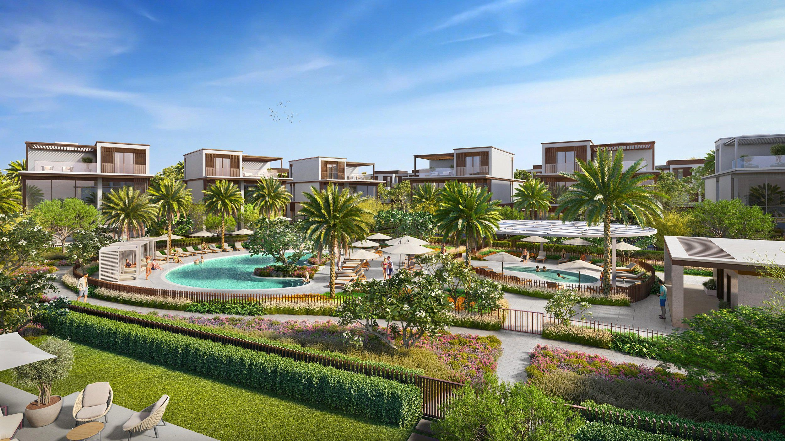 ویلاهای Nad al Sheba Gardens، دبی، امارات متحده عربی