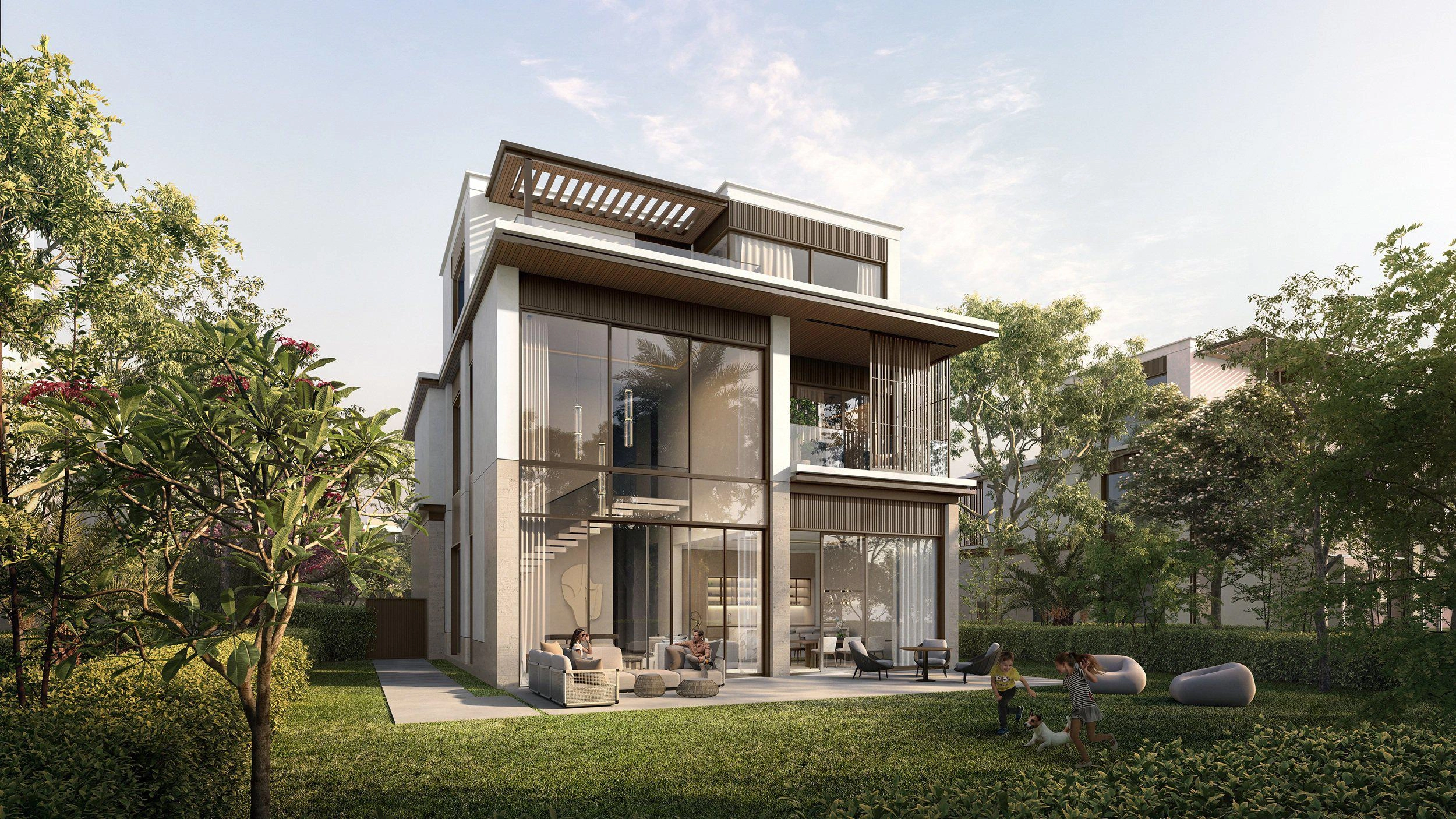 ویلاهای Nad al Sheba Gardens، دبی، امارات متحده عربی