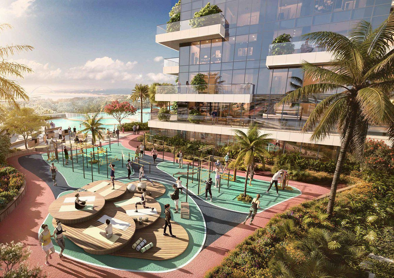 Safa Gate apartments, Dubai, United Arab Emirates