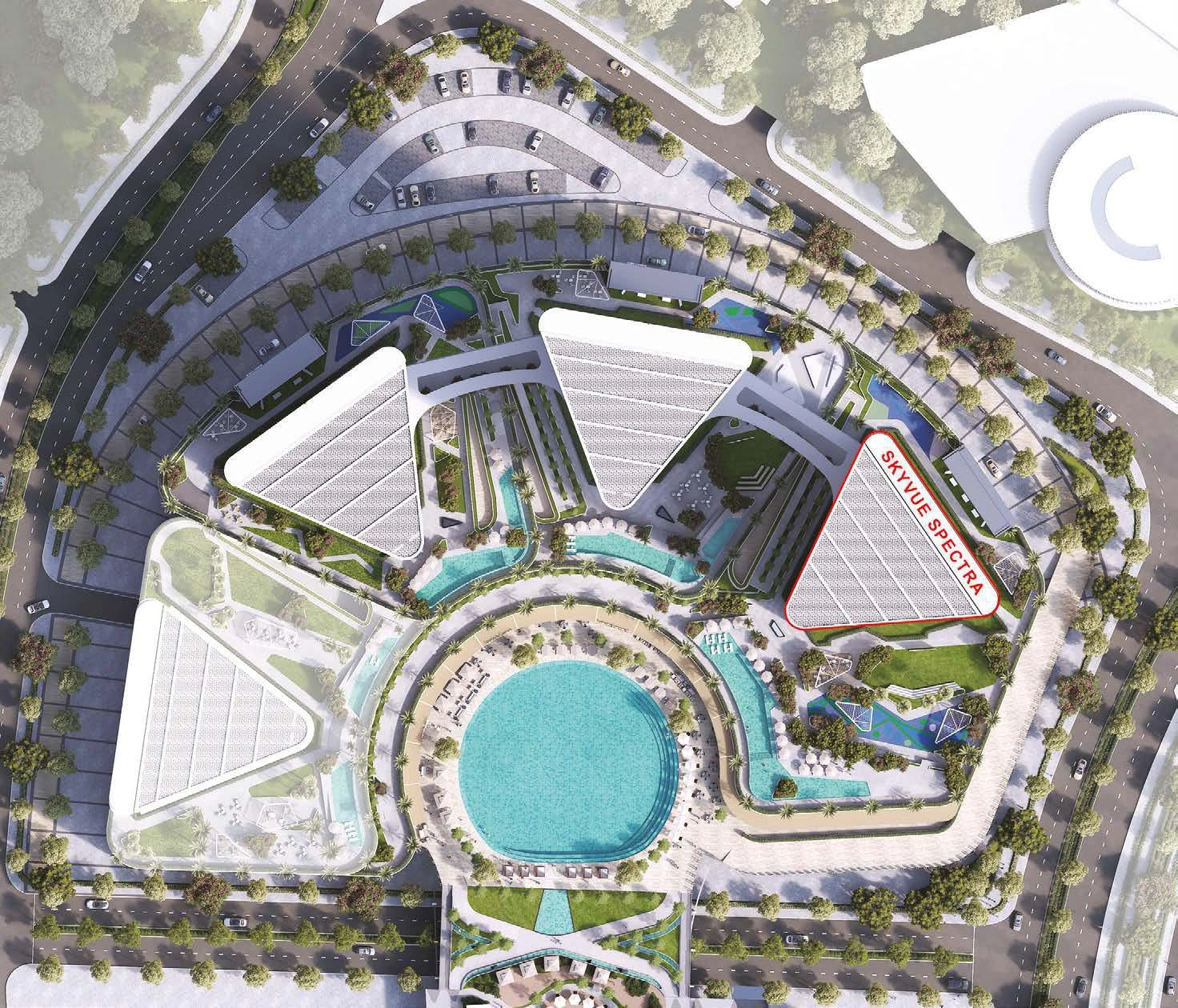 Skyvue Spectra Apartments, Dubai, United Arab Emirates