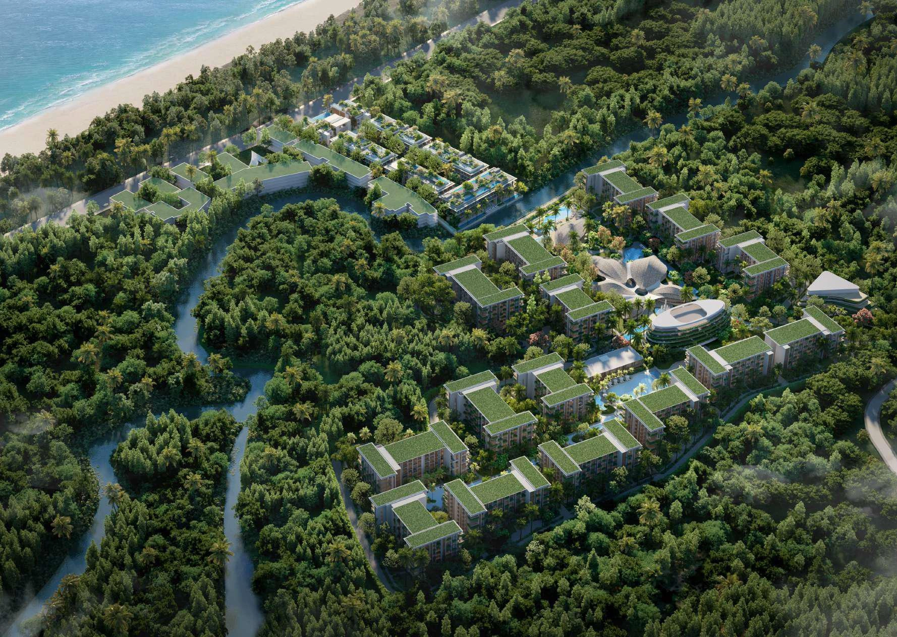 شقق في مجمّع سكني حديث بالقرب من شاطئ بانغ تاو، بوكيت، تايلاند