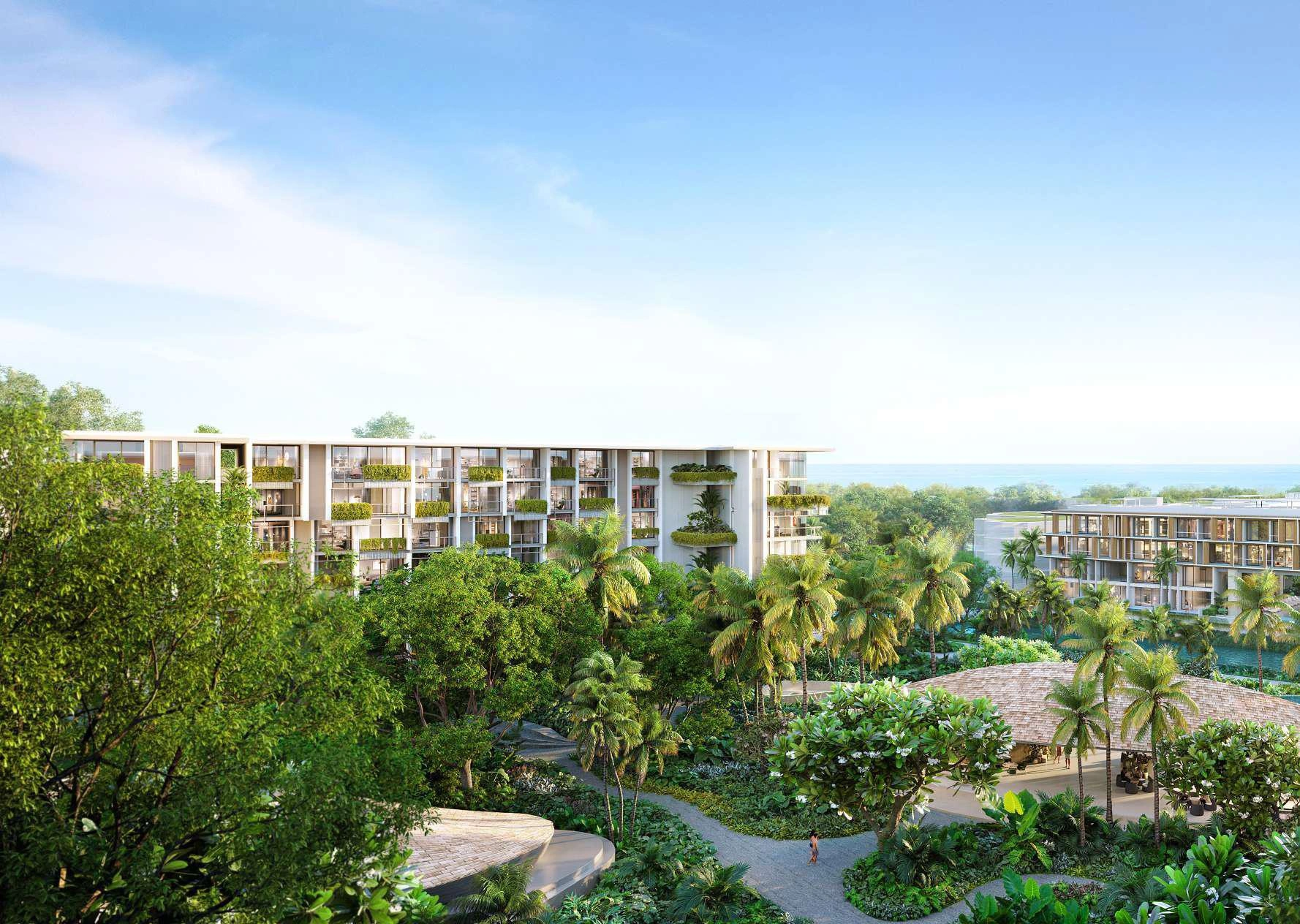 شقق في مجمّع سكني حديث بالقرب من شاطئ بانغ تاو، بوكيت، تايلاند