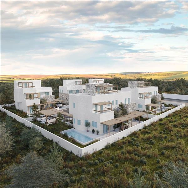 فيلات في مجمّع سكني في جيروسكيبّو، بافوس، قبرص