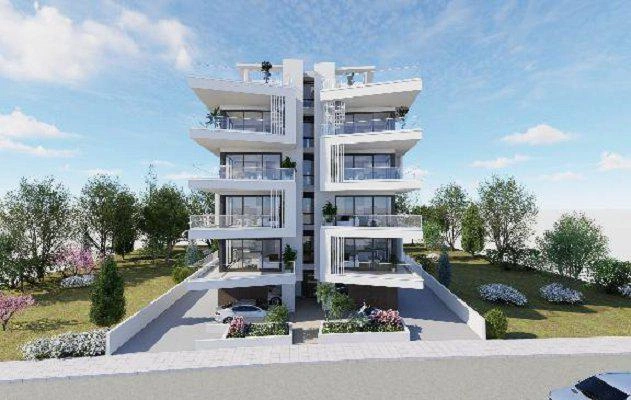 آپارتمانها در یک مجتمع مسکونی در لارناکا، قبرس