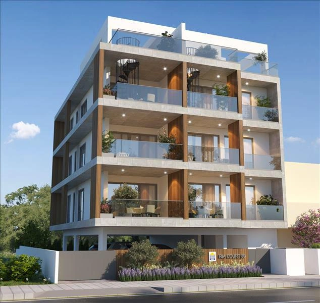 位于塞浦路斯拉纳卡的低层住宅综合体公寓