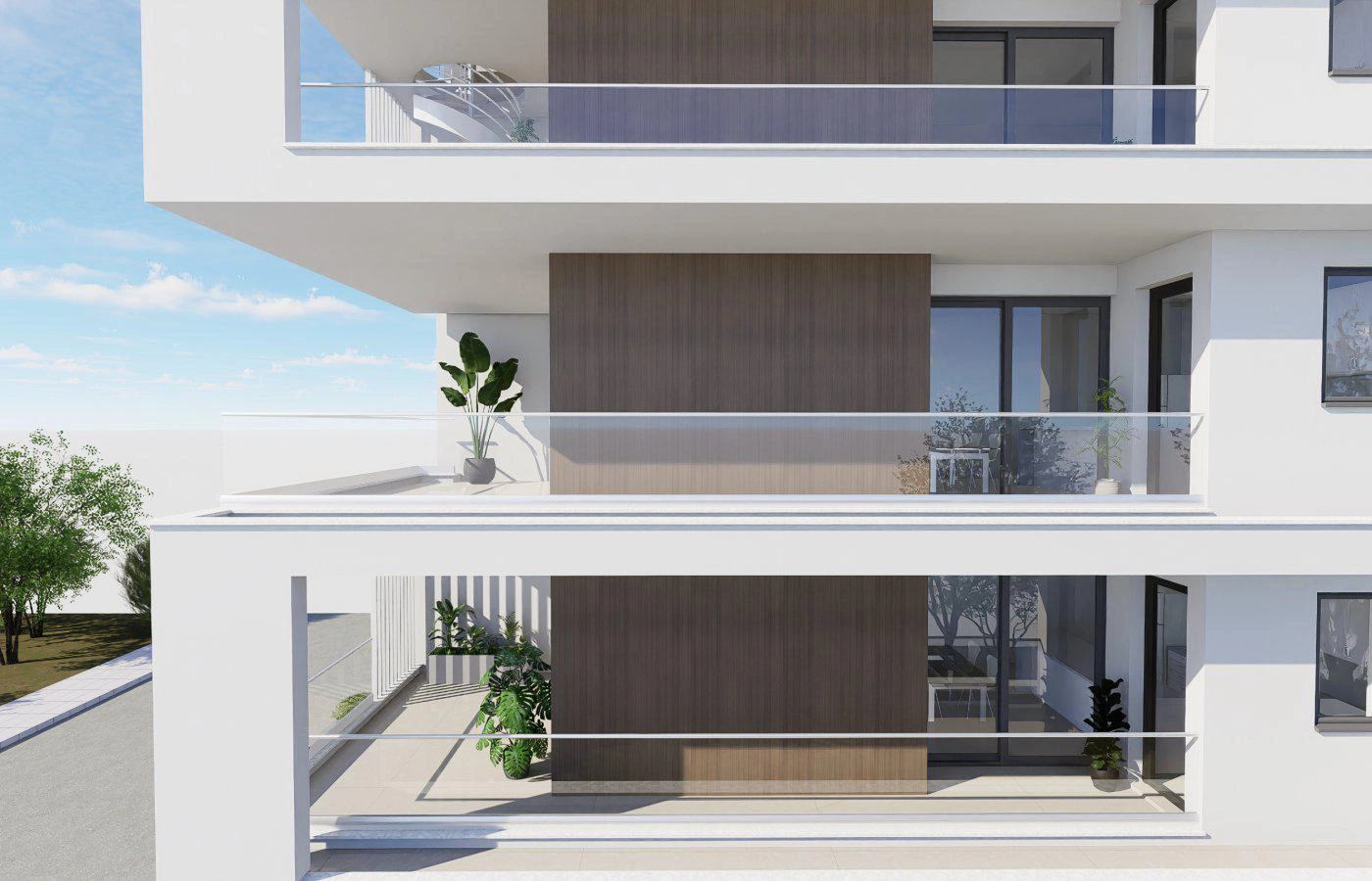 شقق في مجمع سكني حديث منخفض الارتفاع في لارنكيا، قبرص