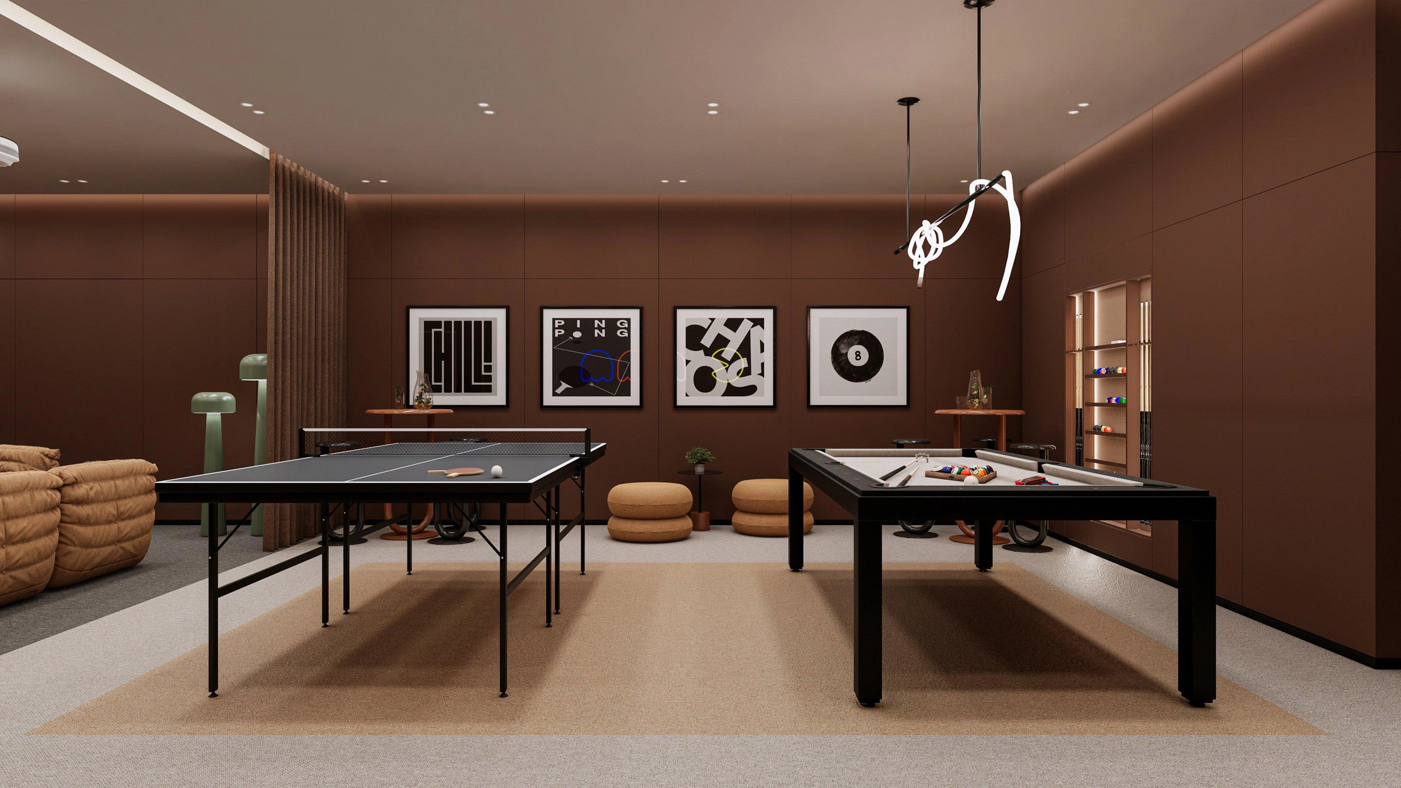 अट्टिका, ग्रीस में एक आधुनिक आवासीय परिसर के अपार्टमेंट