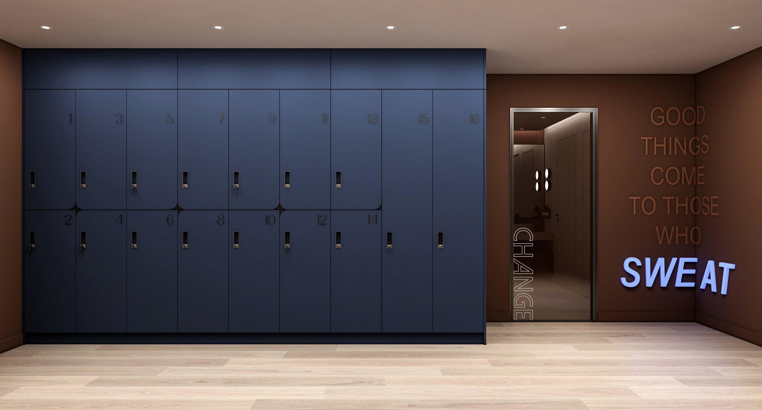 अट्टिका, ग्रीस में एक आधुनिक आवासीय परिसर के अपार्टमेंट