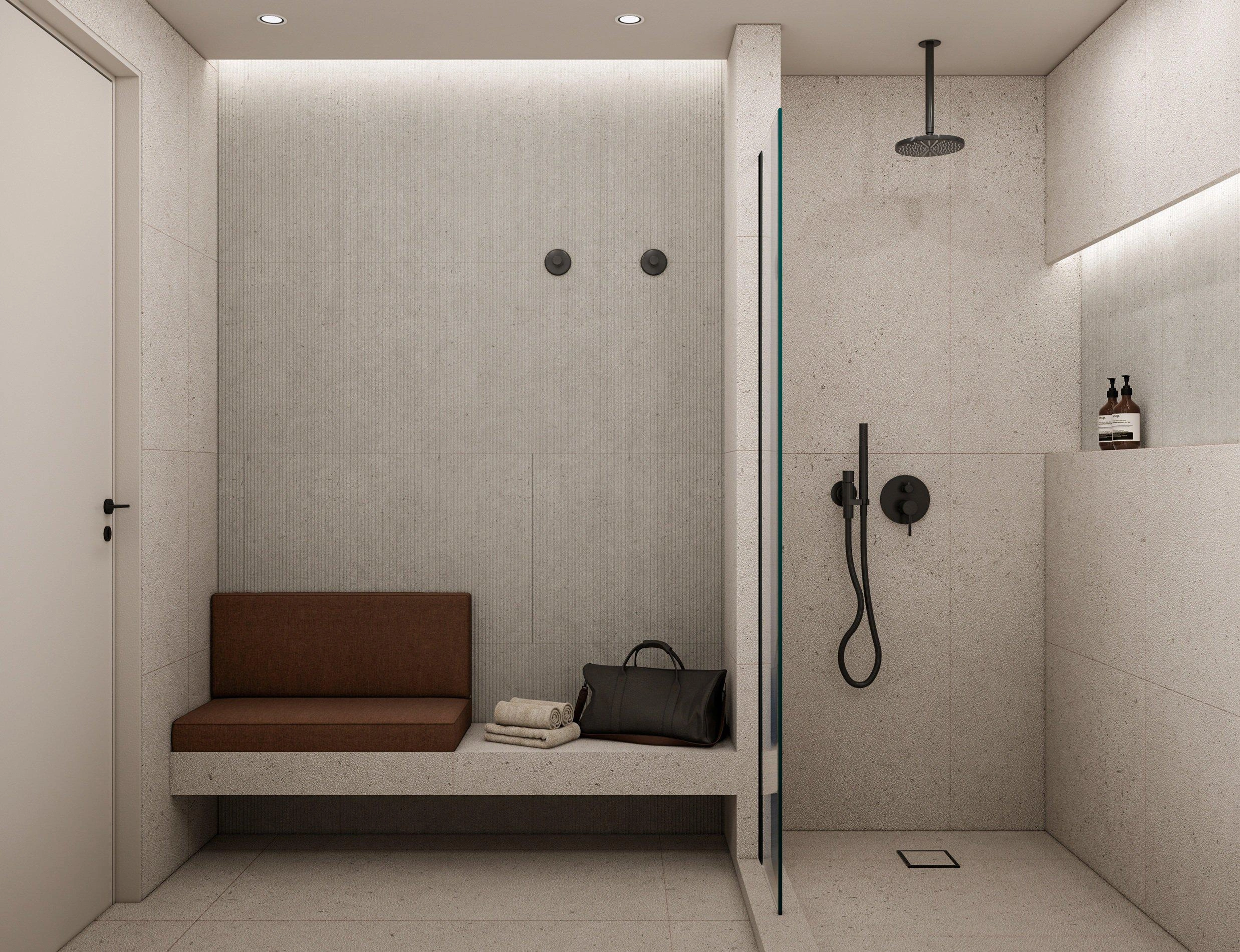 अट्टिका, ग्रीस में एक आधुनिक आवासीय परिसर के अपार्टमेंट