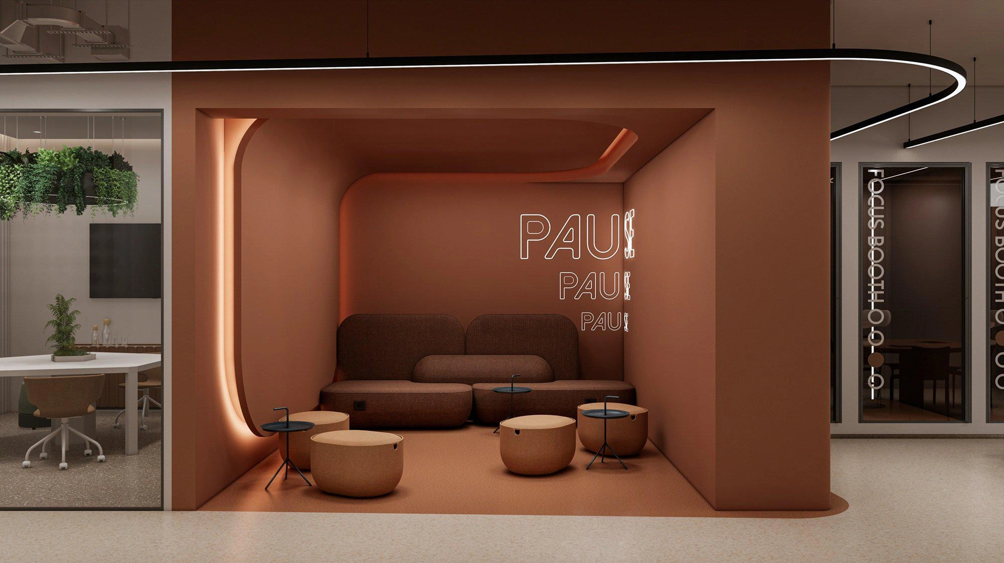 अट्टिका, ग्रीस में एक आधुनिक आवासीय परिसर के अपार्टमेंट