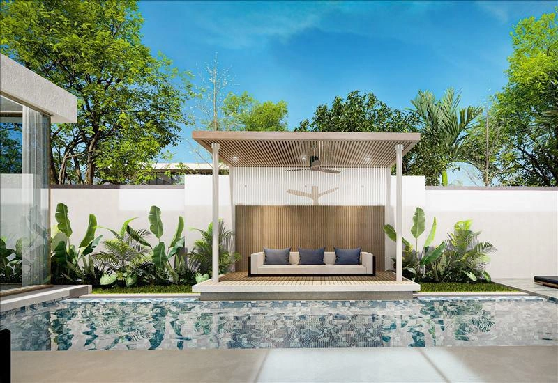 فيلات في مجمع سكني قرب شاطئ ناي يانغ في بوكيت، تايلاند