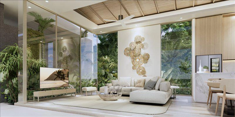 فيلات في مجمع سكني قرب شاطئ ناي يانغ في بوكيت، تايلاند