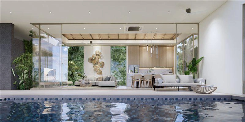 فيلات في مجمع سكني قرب شاطئ ناي يانغ في بوكيت، تايلاند