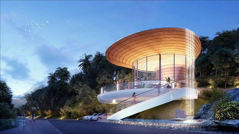 Villas en un complejo residencial moderno en Phuket, Tailandia