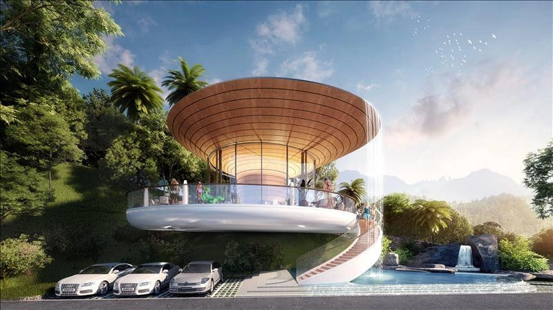 Villas en un complejo residencial moderno en Phuket, Tailandia