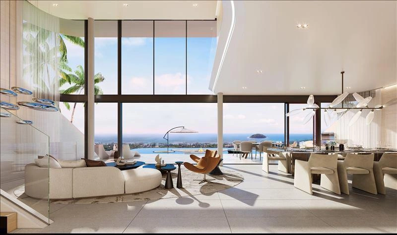 Villas en un complejo residencial moderno en Phuket, Tailandia