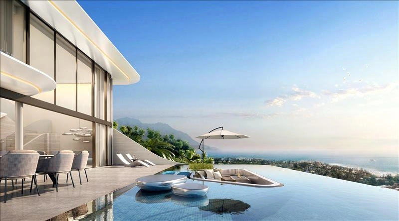 Villas en un complejo residencial moderno en Phuket, Tailandia