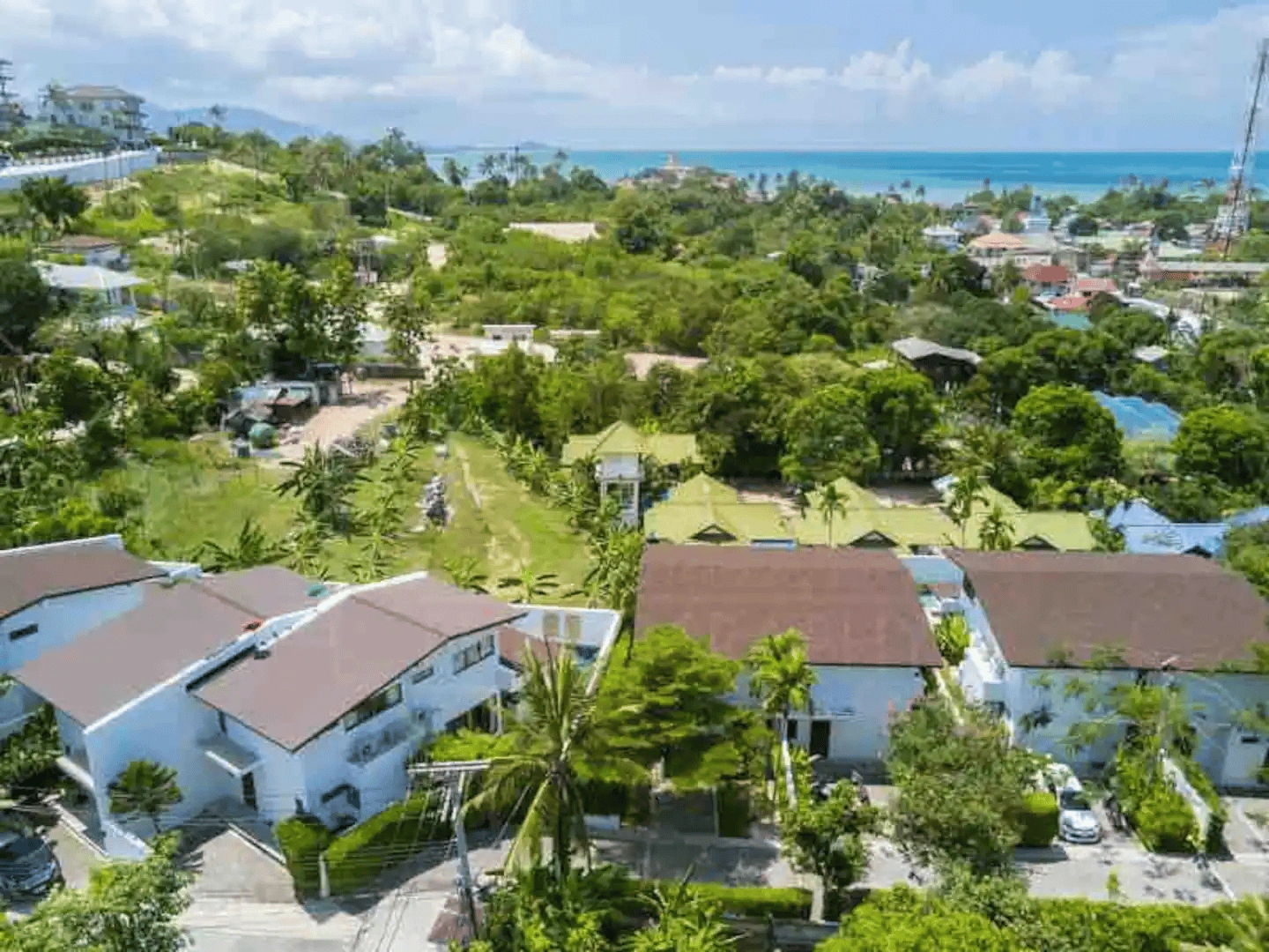 Cozy villa 3+1 with swimming pool in Samui, Thailand