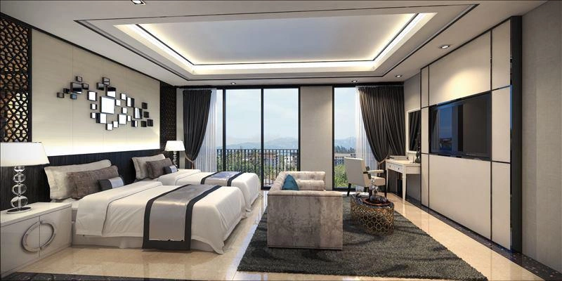 位于泰国普吉岛新建住宅小区的公寓