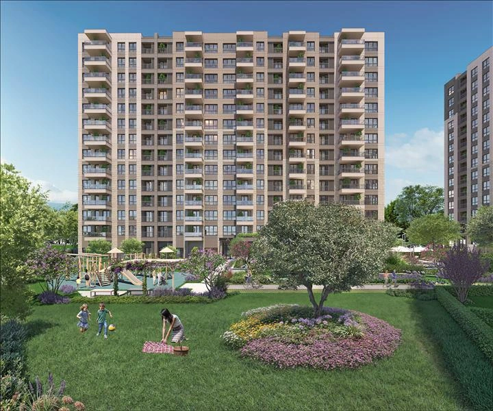 شقق في مجمع سكني عصري في مالتيب، إسطنبول، تركيا