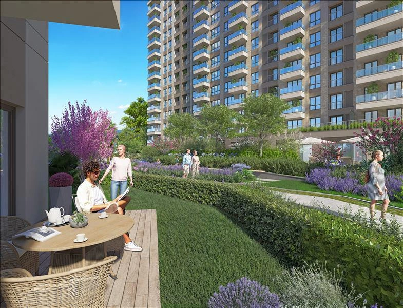 شقق في مجمع سكني عصري في مالتيب، إسطنبول، تركيا