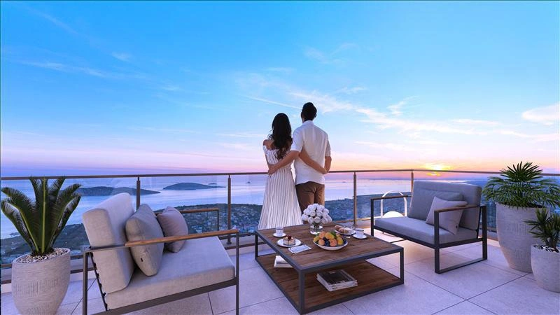 شقق في مجمع سكني عصري في مالتيب، إسطنبول، تركيا