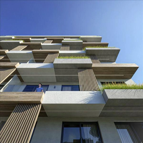 एटिका, ग्रीस के एक आवासीय परिसर में अपार्टमेंट