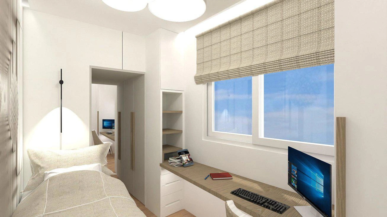 Apartments in a modern residential complex in Attica, Greece