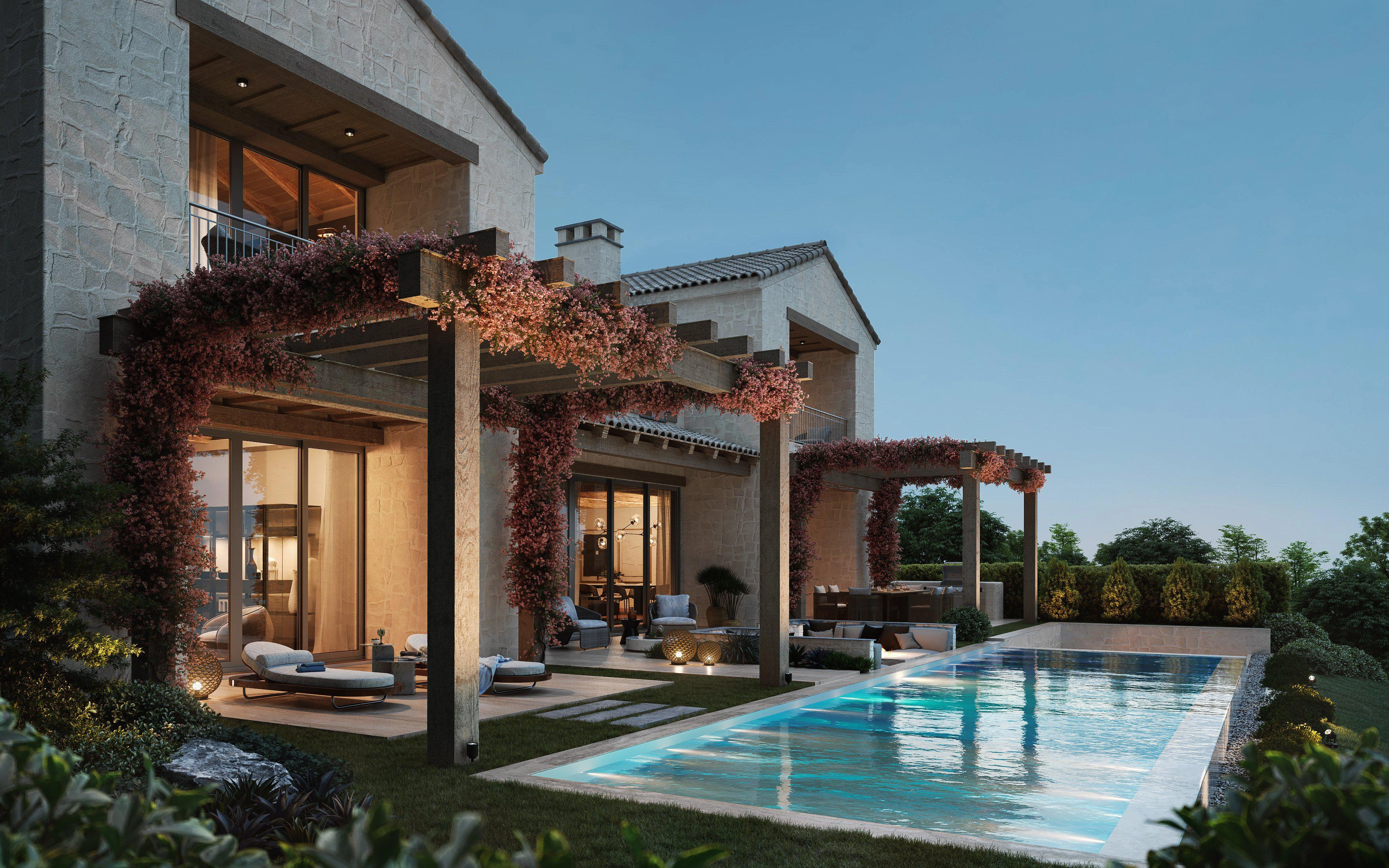 Nawayef Homes 别墅,阿拉伯联合酋长国·阿布扎比