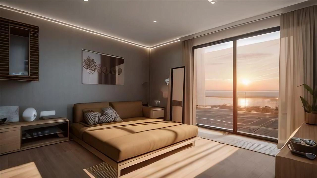 Apartments in a modern residential complex in Paphos, Cyprus