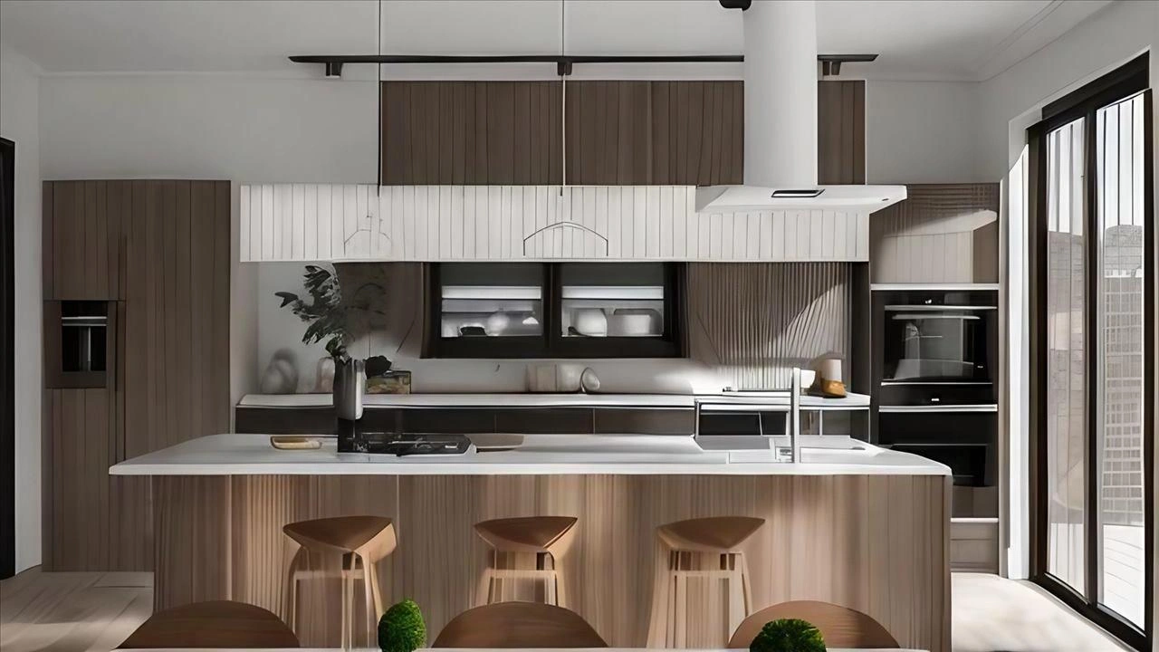 Apartments in a modern residential complex in Paphos, Cyprus