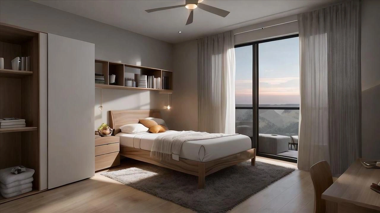 Apartments in a modern residential complex in Paphos, Cyprus