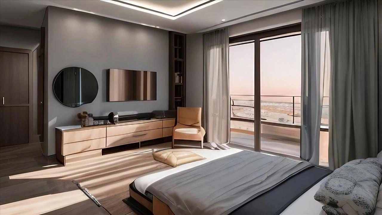 Apartments in a modern residential complex in Paphos, Cyprus