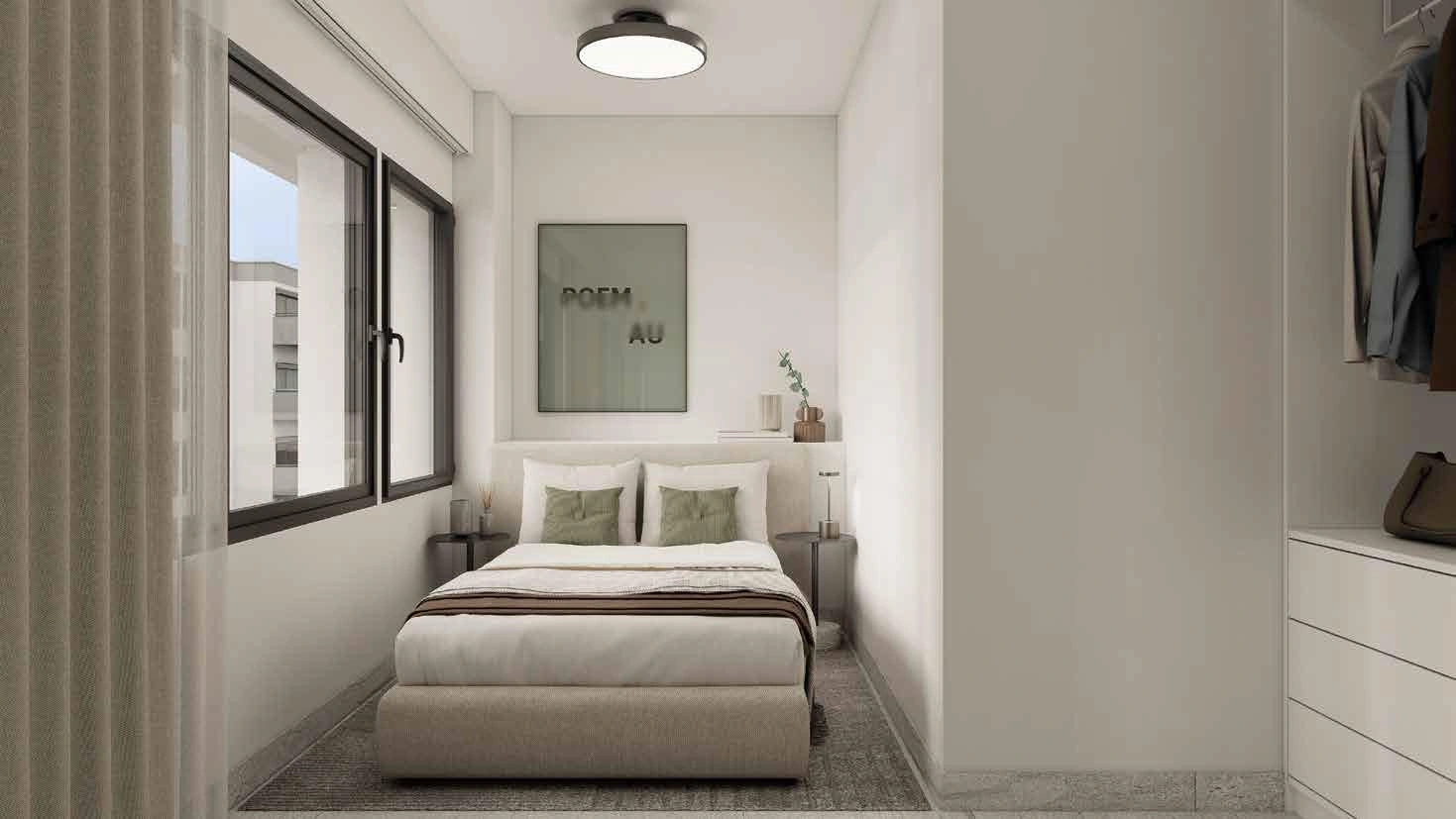 Apartments in a modern residential complex in Attica, Greece