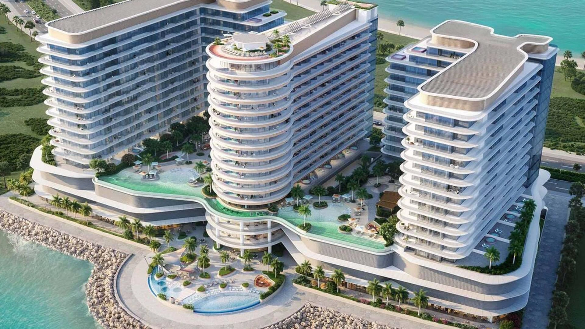 Trio Isle अपार्टमेंट्स, रास अल-खैमाह, Объединённые Арабские Эмираты