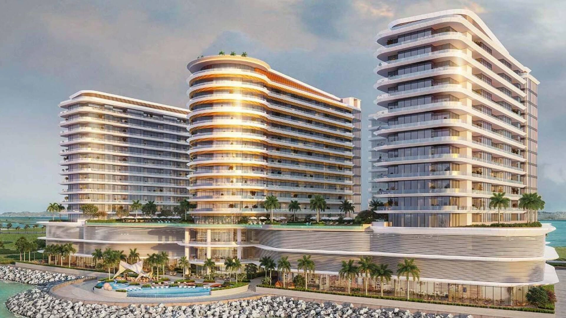 Trio Isle अपार्टमेंट्स, रास अल-खैमाह, Объединённые Арабские Эмираты