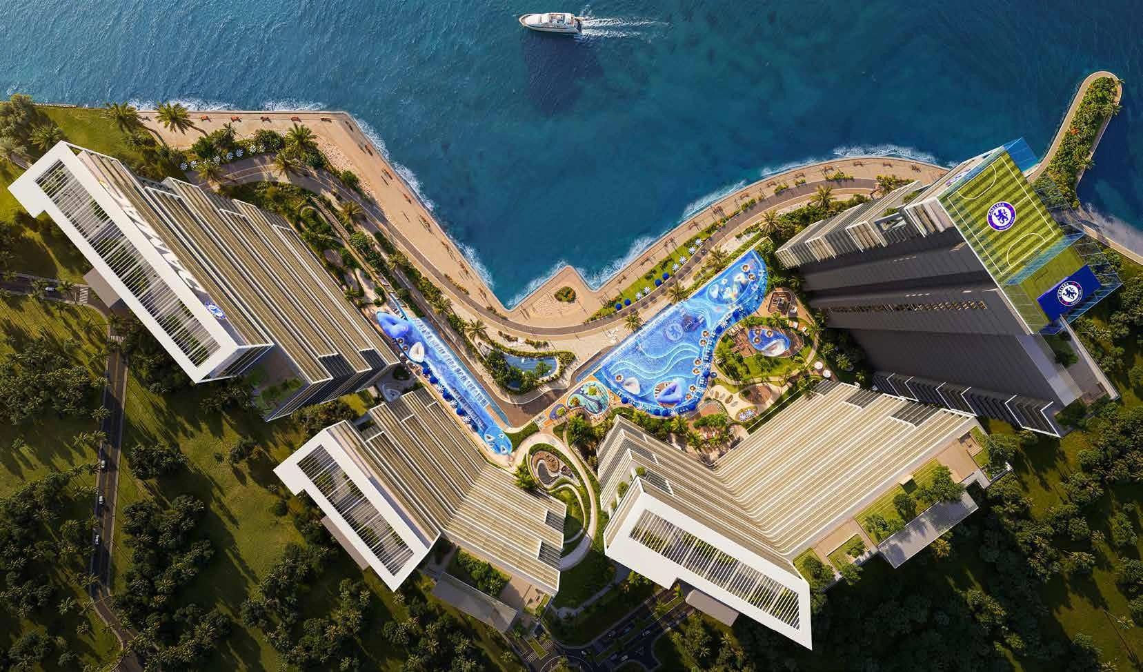 شقق Chelsea Residences، دبي، الإمارات العربية المتحدة