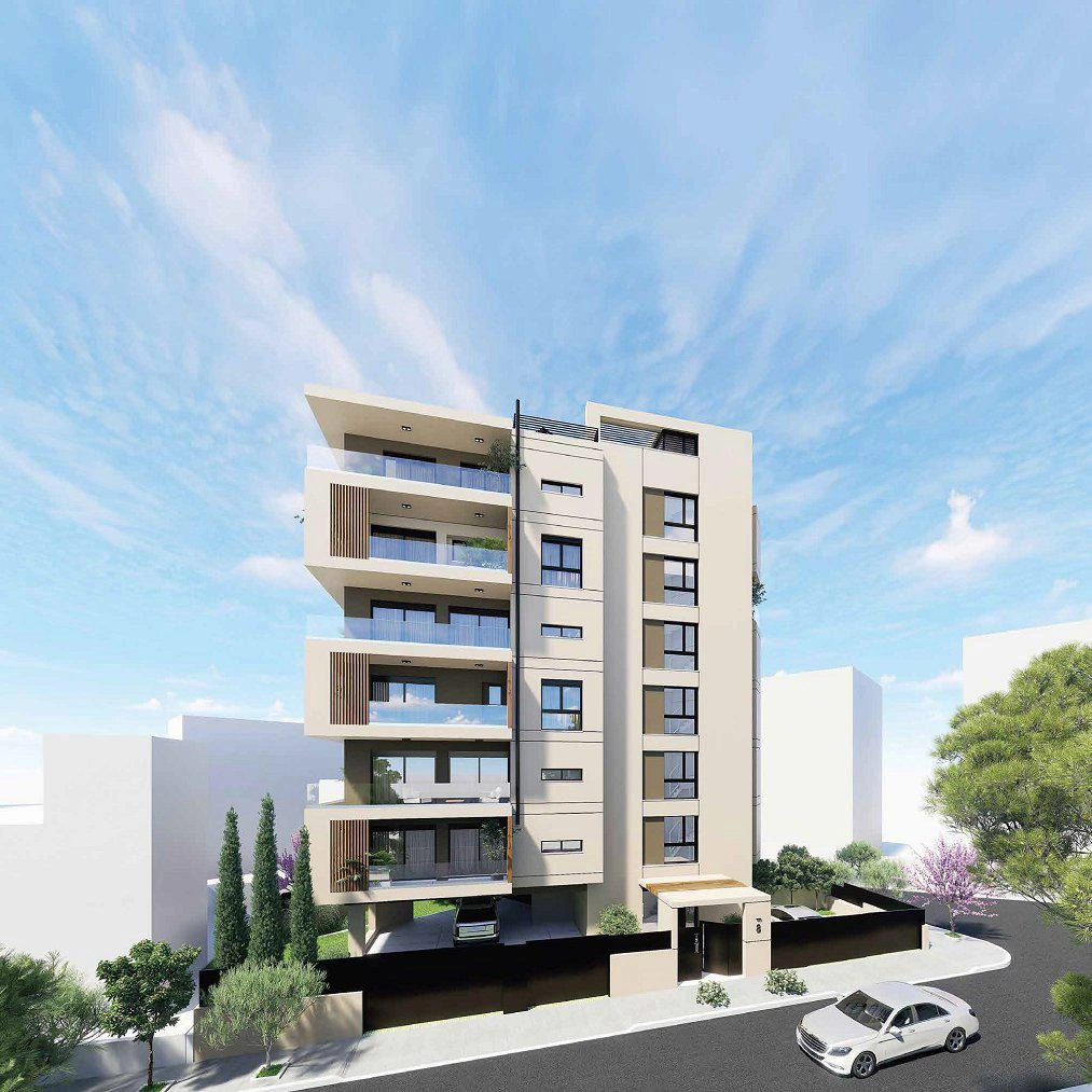 그리스 아티카 주거 단지 내 아파트