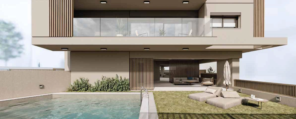 그리스 아티카 주거 단지 내 아파트